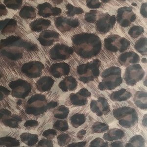 Animal print set of 2 curtains